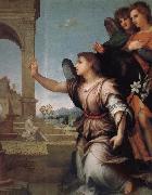 Andrea del Sarto Announce in detail oil on canvas